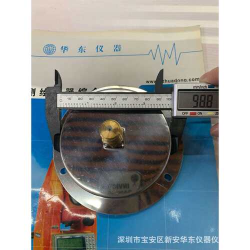 HFDY牌不锈钢压力表轴向带YN100ZT油压表耐震表抗震表 螺纹3/8牙