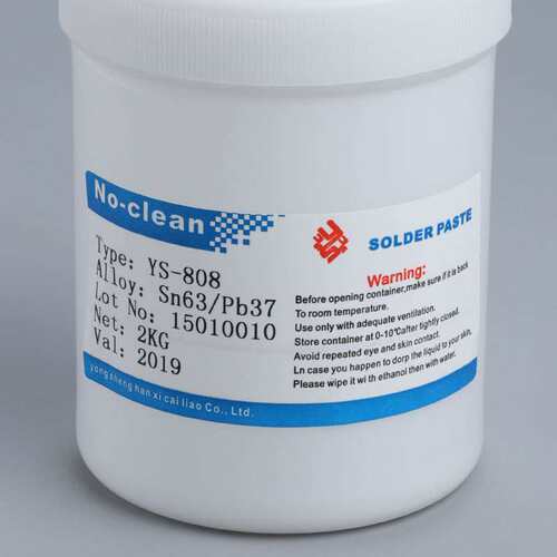 量大价优有铅锡膏Sn63Pb37免清洗焊锡膏LED锡膏熔点183℃