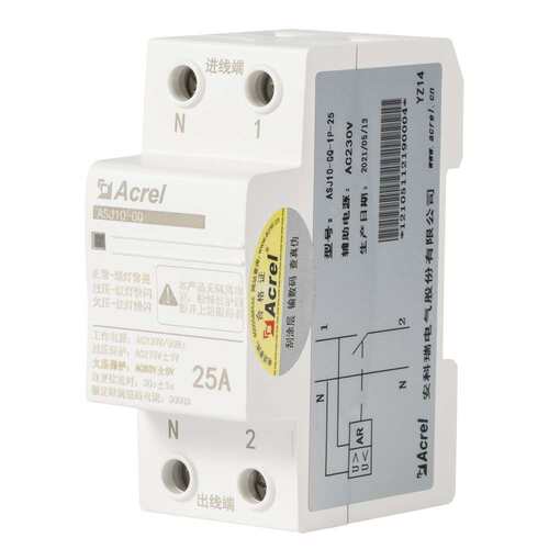 安科瑞自复式过欠压保护器ASJ10-GQ-1P-25 单相1P 25A 欠压保护