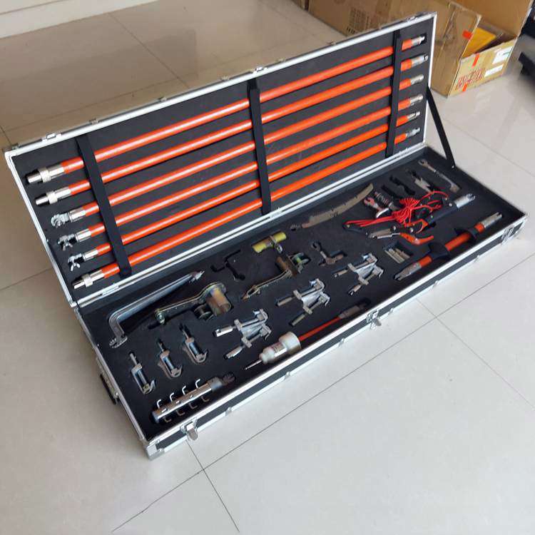 10KV带电作业套装绝缘杆绝缘线夹拆装杆工具并沟线夹绝缘操作杆