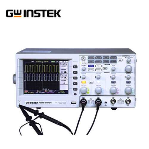 GWINSTEK固纬GDS-2204数字储存示波器 200MHz 4Ch