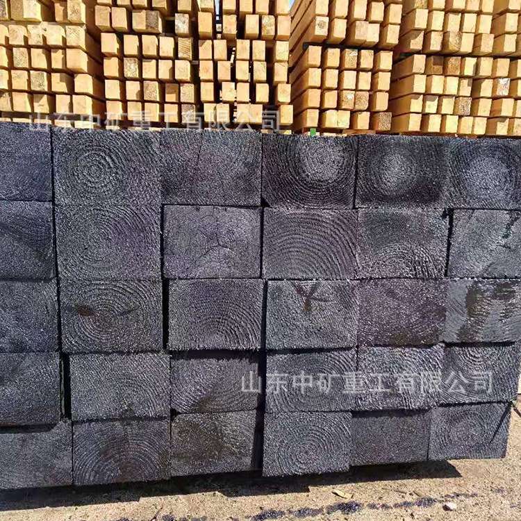 防腐枕木煤矿用轨道用油浸枕木2500*200*160mm浸油枕木垫木木方