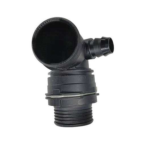 NW32大尺寸弯头公母冷却暖风水管废气管内径约38mm 塑料黑色接头
