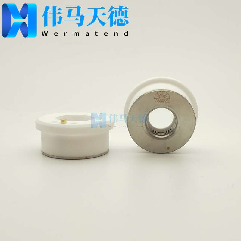 WSX万顺兴WTC-01A原装陶瓷环 NC30 NC60 KC15A NC30B切割头陶瓷体图片