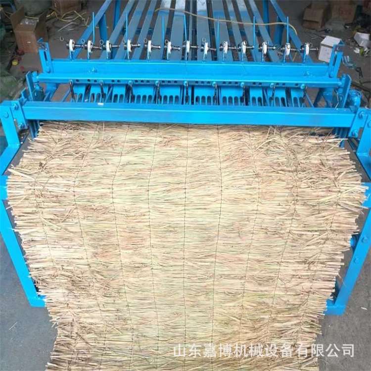 草帘机 电动小麦秸秆蒲草芦苇稻草帘机 人参叶金蝉卵枝树枝编织机