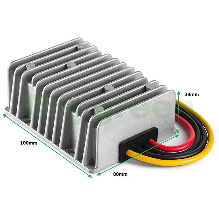 9-40V转24V 电池稳压器 12V升24V 稳压 24V降24V 10A 直流转换模