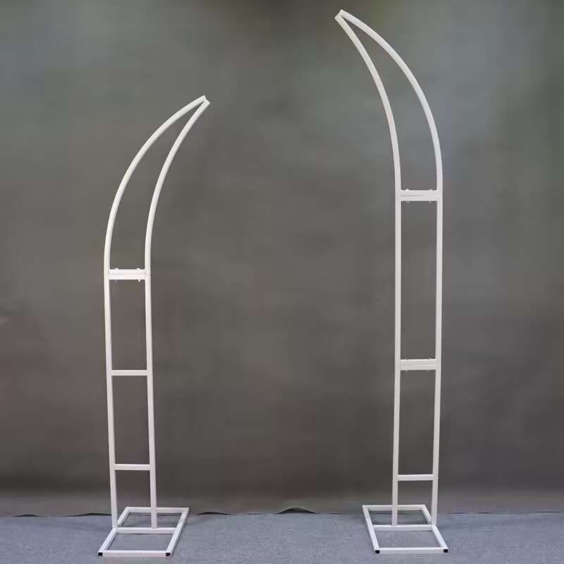 森系莫奈牛角门套装花艺婚礼路引插花舞台布景装饰商场仿真花摆件