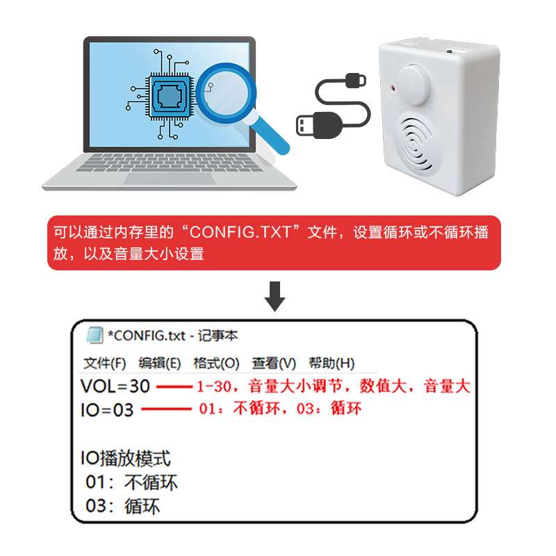开关门提醒器门铃超市店铺迎宾冰箱冰柜出防盗语音门磁报警器