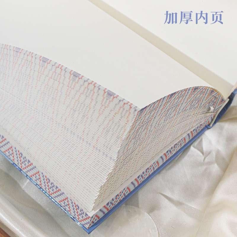 联华刷边特装本A5费尔岛的冬天精装笔记本加厚空白内页高颜值手账