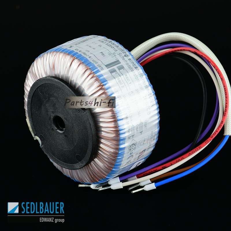 50W双6v/9v/12v/15v/18v/24v德国进口Sedlbauer高阶版环形变压器