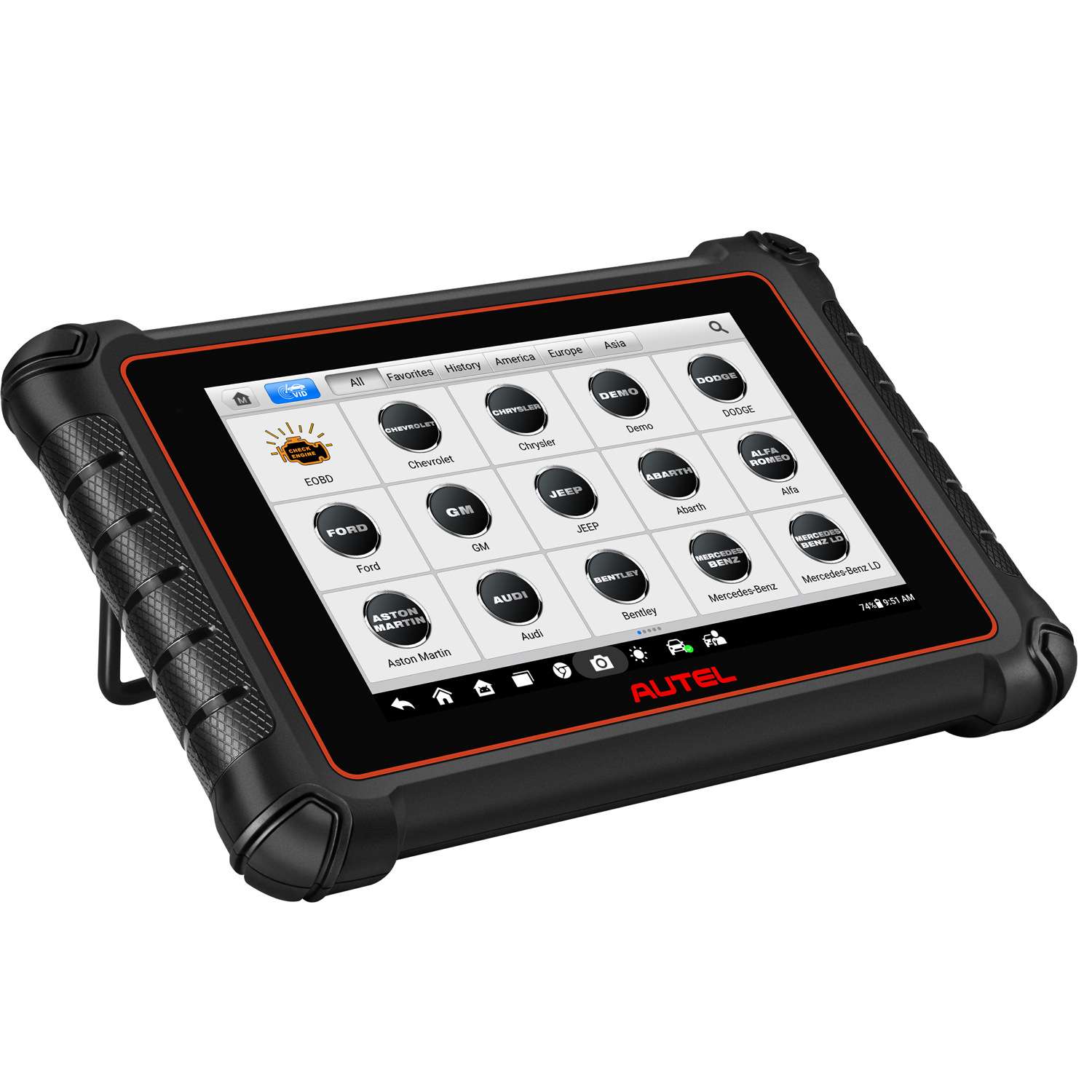 道通AUTEL MP900 汽车诊断仪故障检测电脑ECU解码错误清除海外版