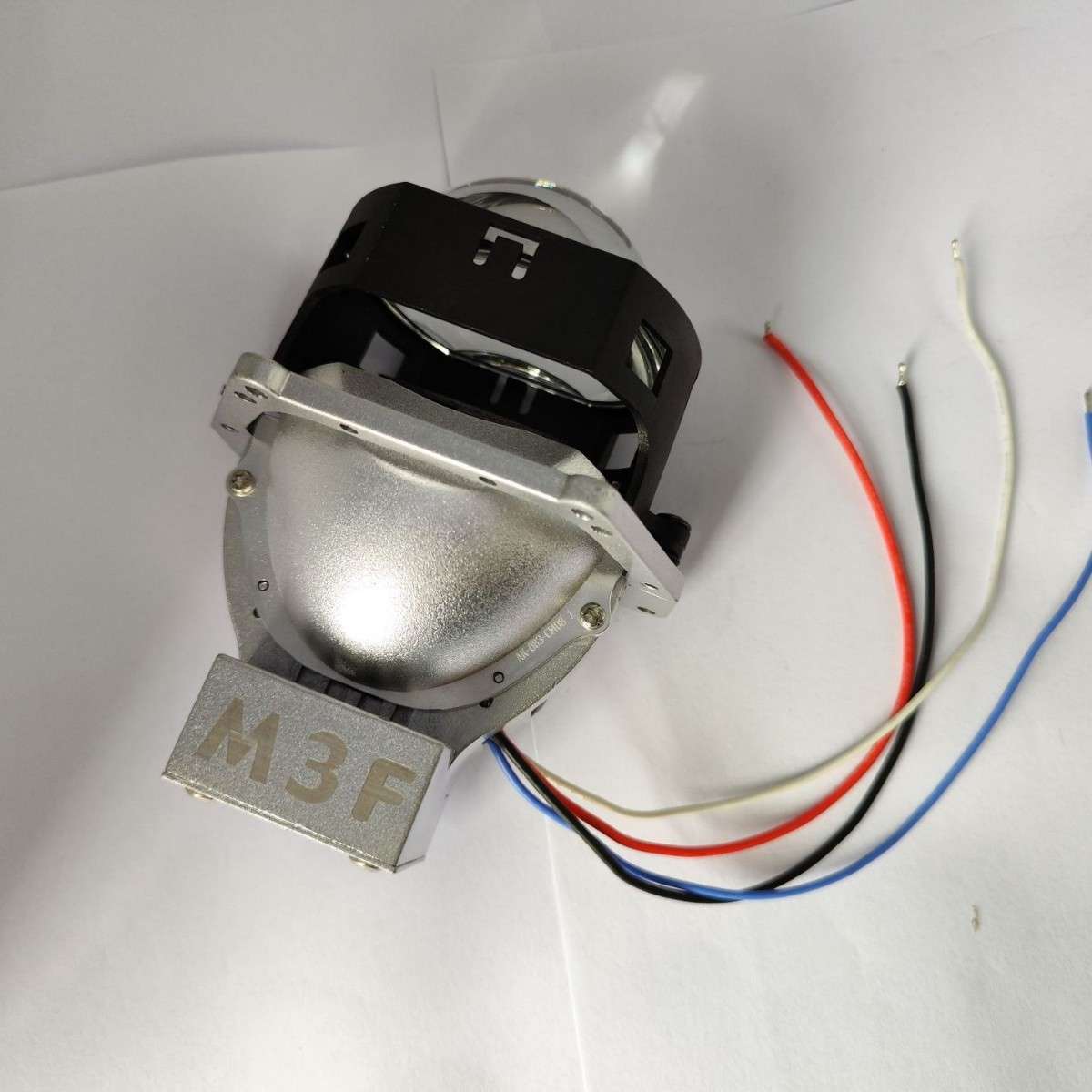 3inch Lens 汽车LED大灯双光透镜3英寸超亮远近一体鱼眼灯12V