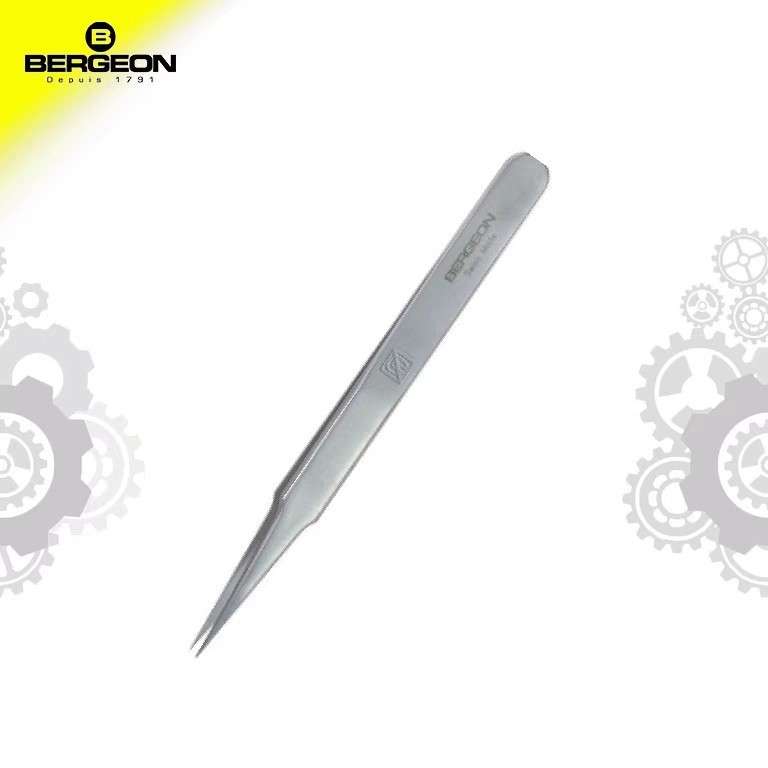 博格工具 BERGEON7024 游丝镊子 防磁不锈钢镊子 修表维修工具