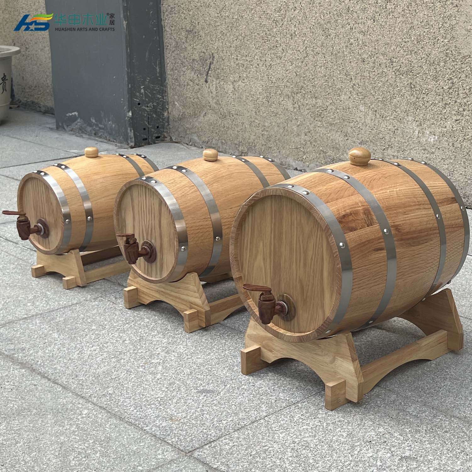 橡木装饰桶酒桶 木质酒吧酒窖摆件红酒桶婚庆摄影道具内胆啤酒桶