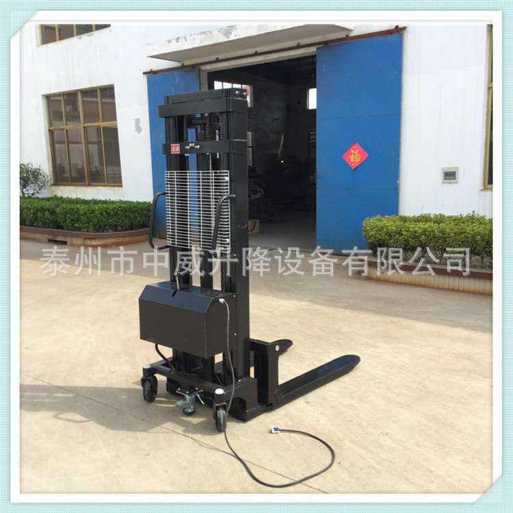 供应简易型电动堆高搬运车|交流电液压车|插电式液压提升车