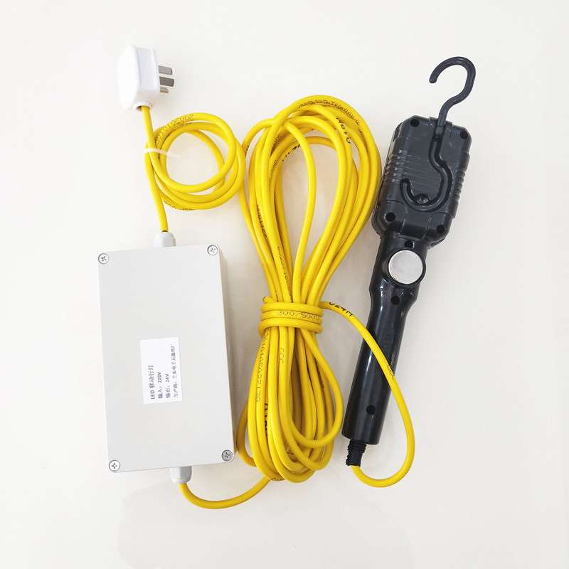 LED行灯 低压维修灯220V转12V24V36V自带变压器工作灯18灯珠