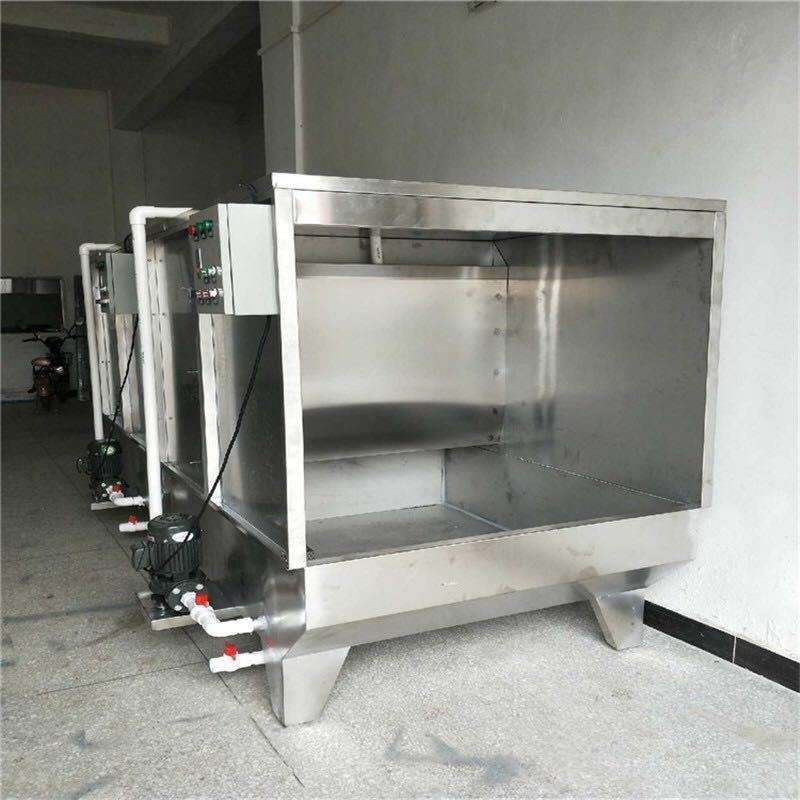 东莞水幕环保水帘柜喷漆柜  不锈钢喷油柜喷漆柜水洗台除尘打磨柜