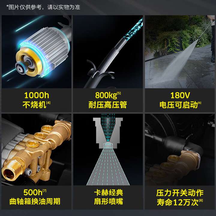 【优惠购】高压冲洗HD5/13汽美物业清洗洗地凯驰卡赫商用洗车机