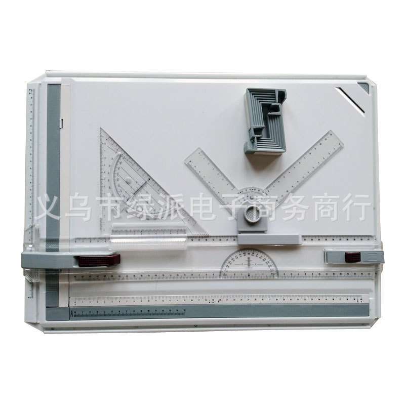 G001N2 新款A3绘图板 土木建筑制图工具 机械制图画板2022版便携