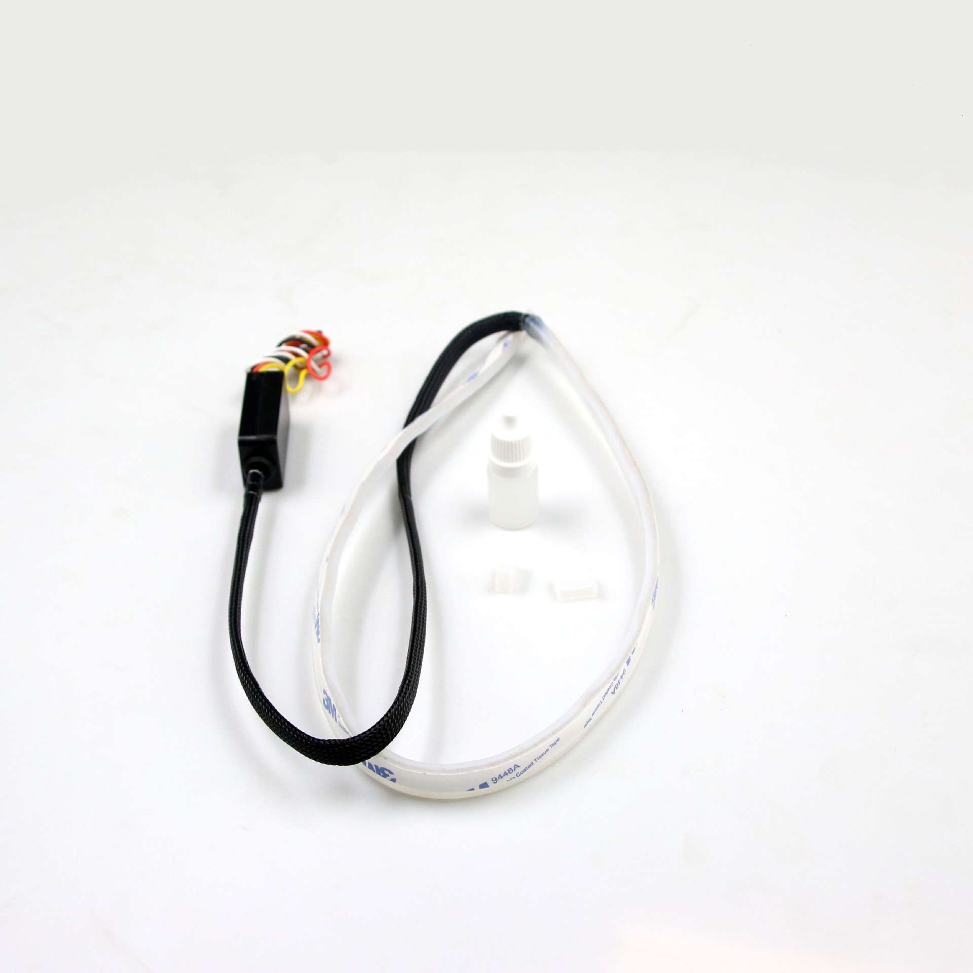 AOZOOM导光日行灯 汽车LED眉灯泪眼灯通用转向流水外置超亮软灯条