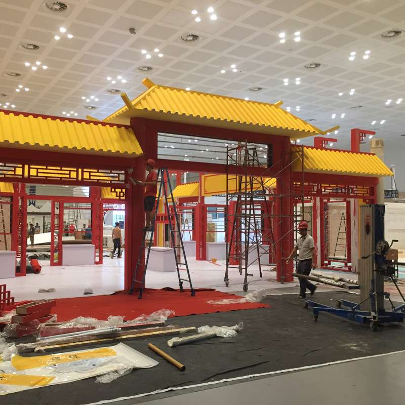 新年活动策划年会搭建展览布置搭建舞台搭建优质会展货源服务