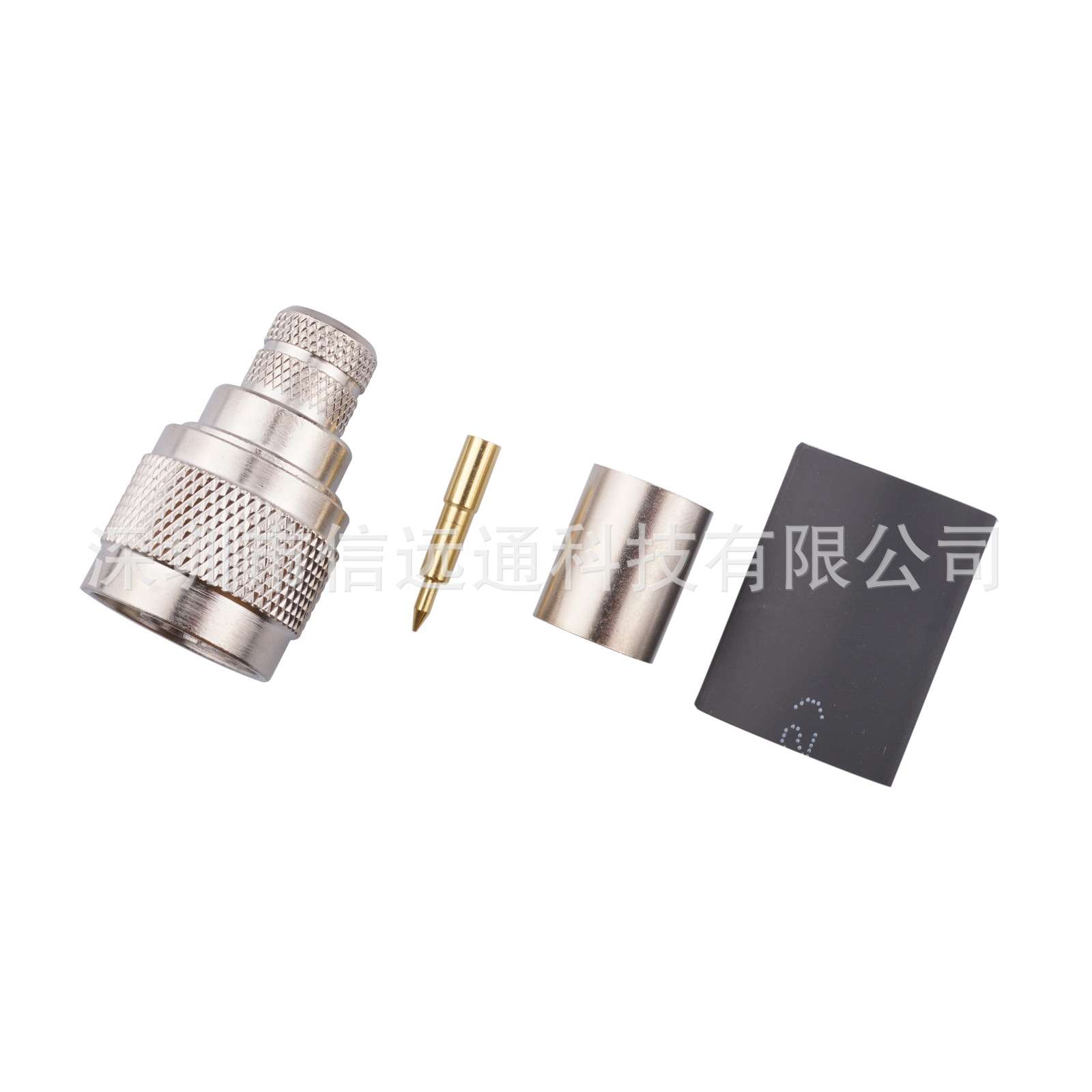 10个/套N-JC-7公头压接连接器N公-7同轴射频接头插头