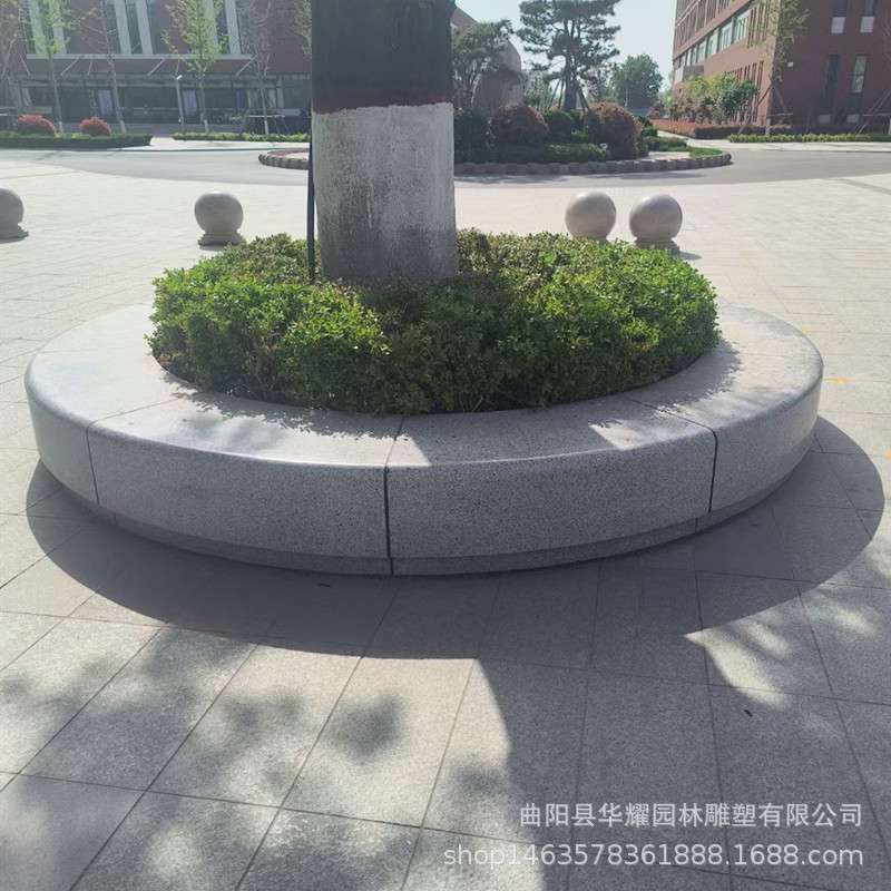 石雕坐凳花岗岩坐凳石凳公园广场休闲户外异形座椅长凳长椅雕塑