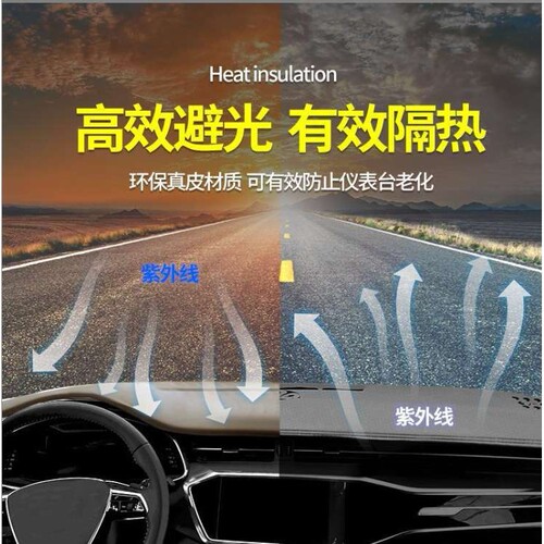 23-25款比亚迪宋PLUSdmiEV仪表避光垫中控防晒垫汽车用品内饰改装