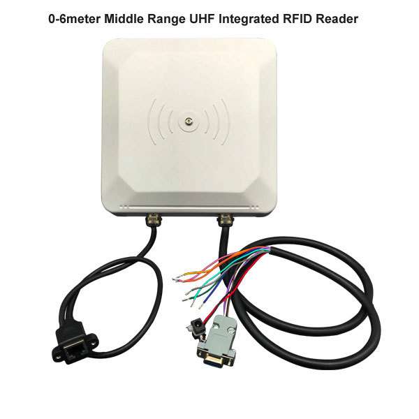 8米读距915Mhz RFID超高频智能id读卡器研发一体式自动读卡标签