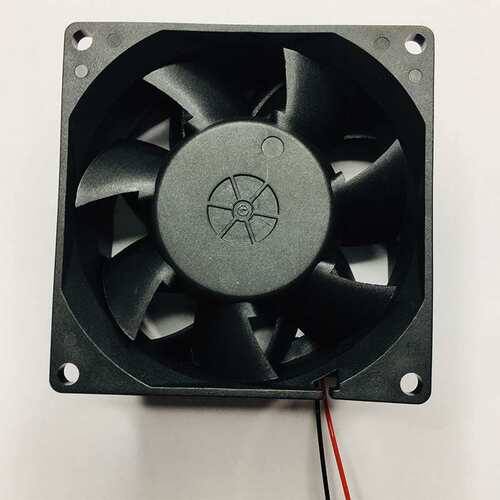 8038直流双滚珠散热风扇12V24V低噪音方形机柜机箱工业散热风扇