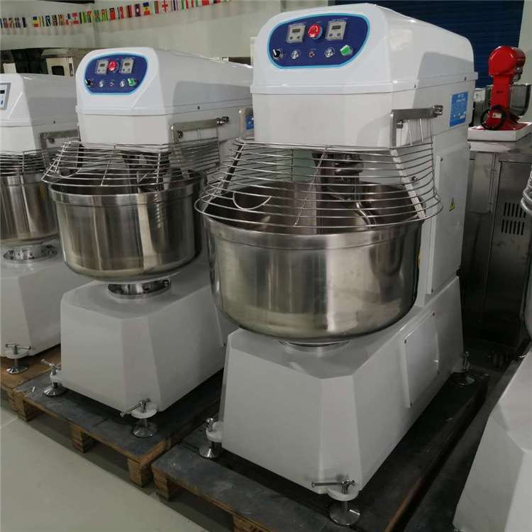 20L和面机 120L双速双动和面机 大型商用揉面机 自动打面机搅面机