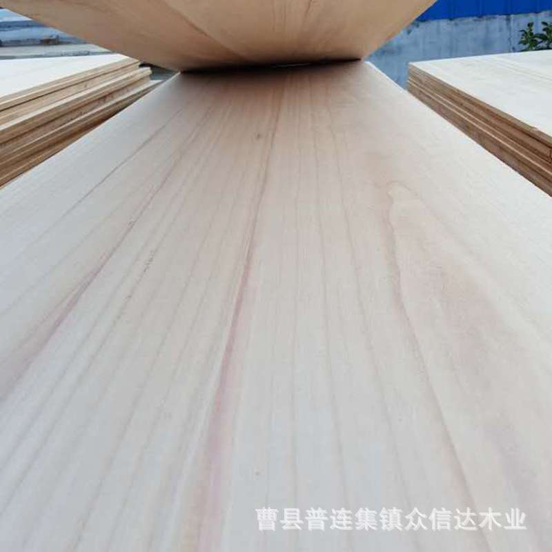 轻质桐木直拼板 原色墙壁装饰板实木家具辅材顶柜木材