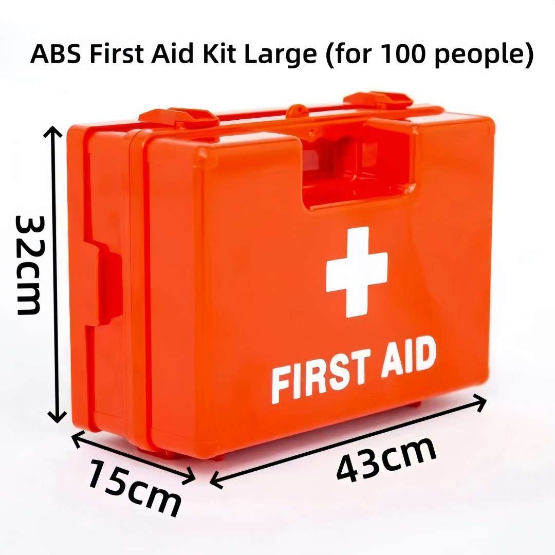 跨境ABS急救箱 壁挂式手提急救箱 企业工厂救生箱 first aid box