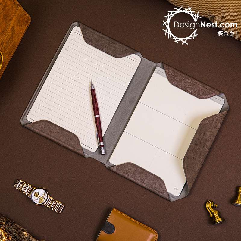 阿乐乐可NoteBook Folder化文件收纳笔记本 创意商务会议磁力本
