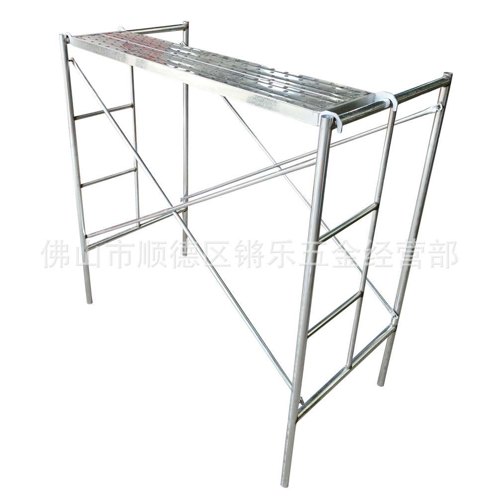移动脚手架镀锌脚手架梯形架活动架门型架工地龙门架钢管脚手架