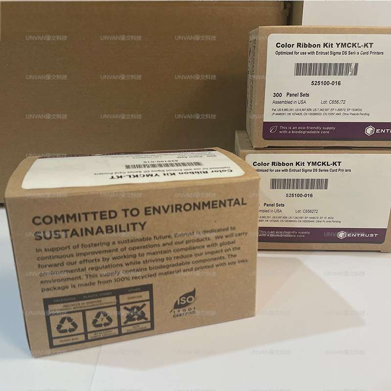 EntrustsigmaDS1DS2DS3证卡打印机专用原装彩色带525100-016