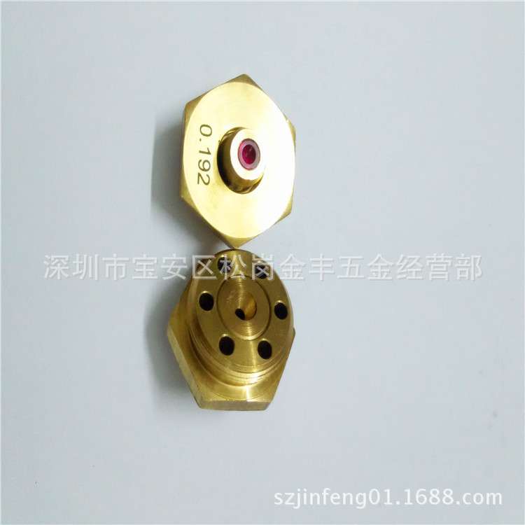 宝玛中走丝线切割金刚石眼模水嘴Z101瑞钧红宝石六角0.192导丝器