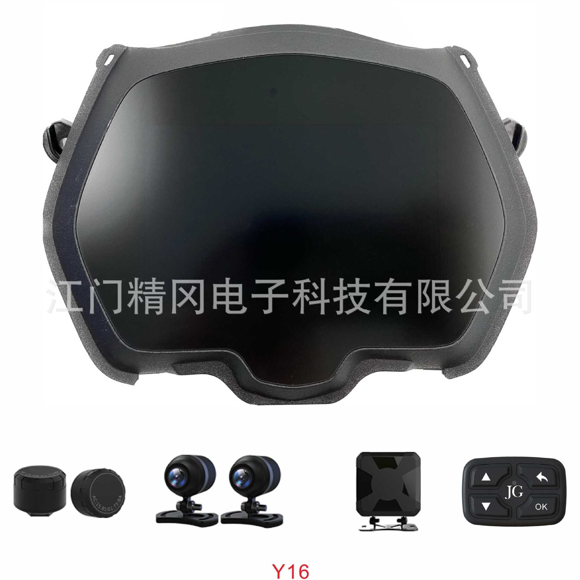 Y16智能仪表导航双摄多功能仪表出口东南亚全套功能仪表