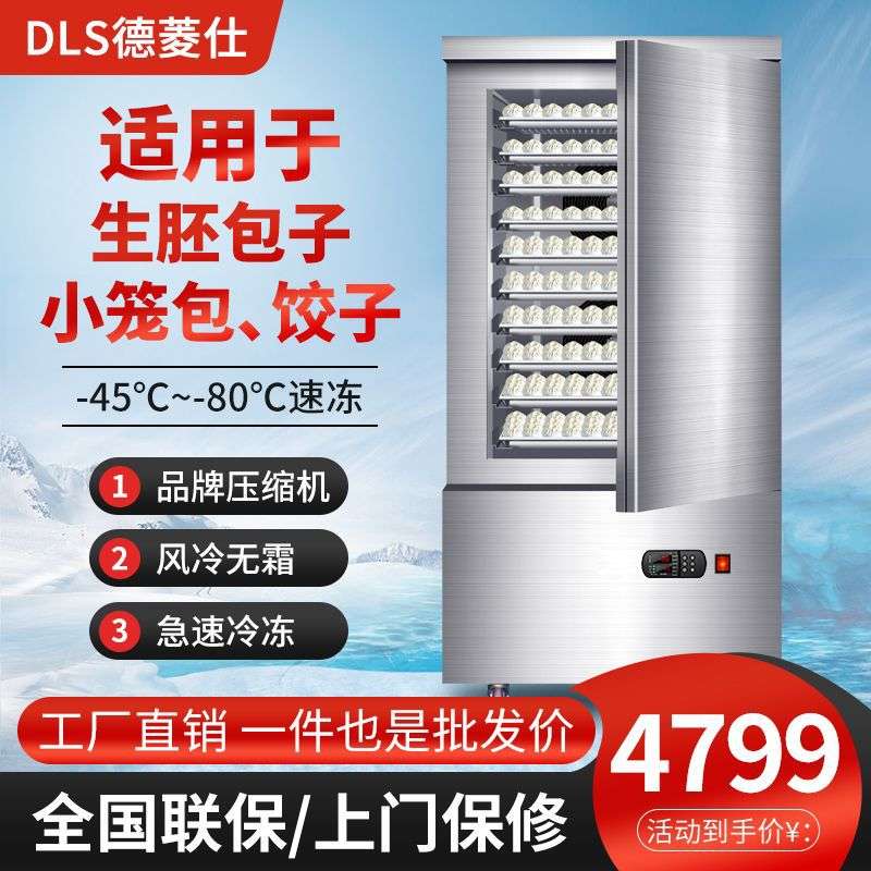 德菱仕速冻柜商用小型零下45度液氮急冻速冻柜速冻机商用速冰冰柜