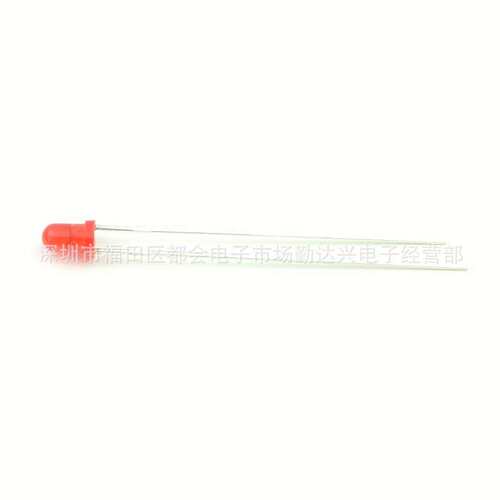 3mm圆头超长脚36mm红发红 绿发普绿指示灯珠加长脚38/36mmled灯珠