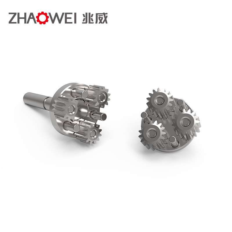 微型减速电机 按摩椅电动推杆4级齿轮箱1296减速比50W大推力电机