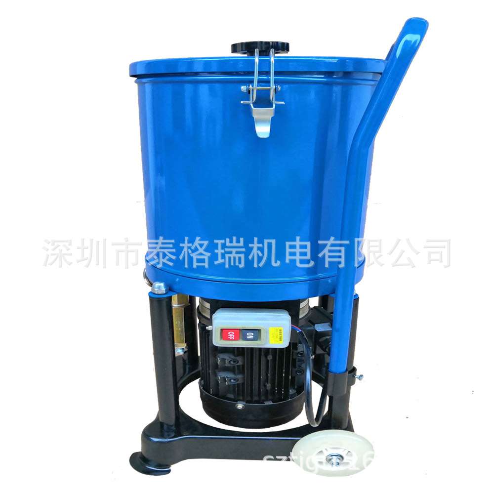 移动式高压电动黄油泵 搅拌式电动黄油注油器 旋挖机干油润滑泵