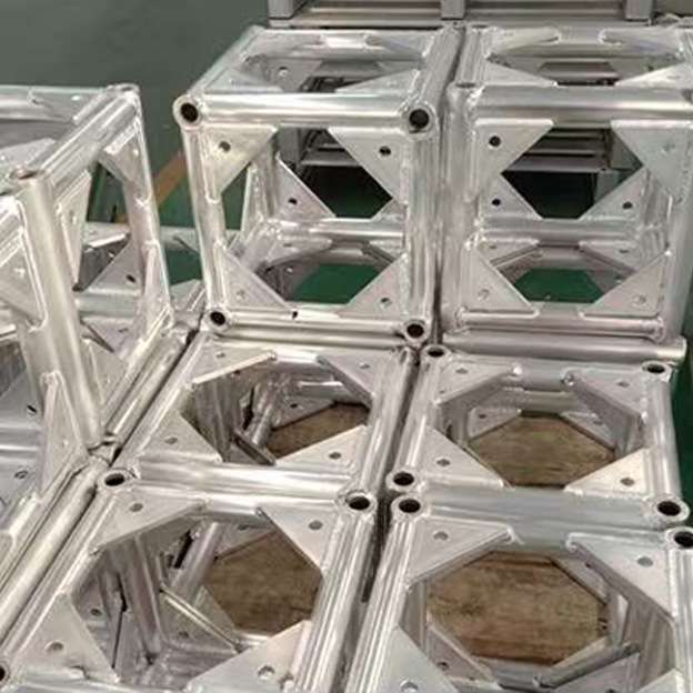 厂家直供方管桁架方头 铝合金方头 固定钢铁桁架背景架舞台活动