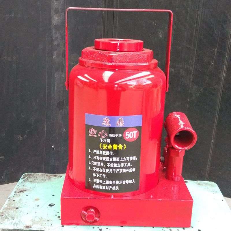 空心千斤顶20吨50吨手动液压千金顶70T32T汽修工具活塞压套拉缸套