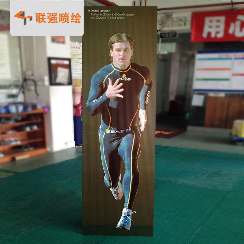 厂家制作KT板写真喷绘 高精度背胶裱万通板