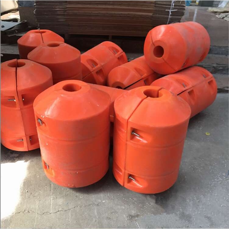 EPS发泡填充实心水面漂浮筒 500*800内孔径140夹软管浮力120公斤