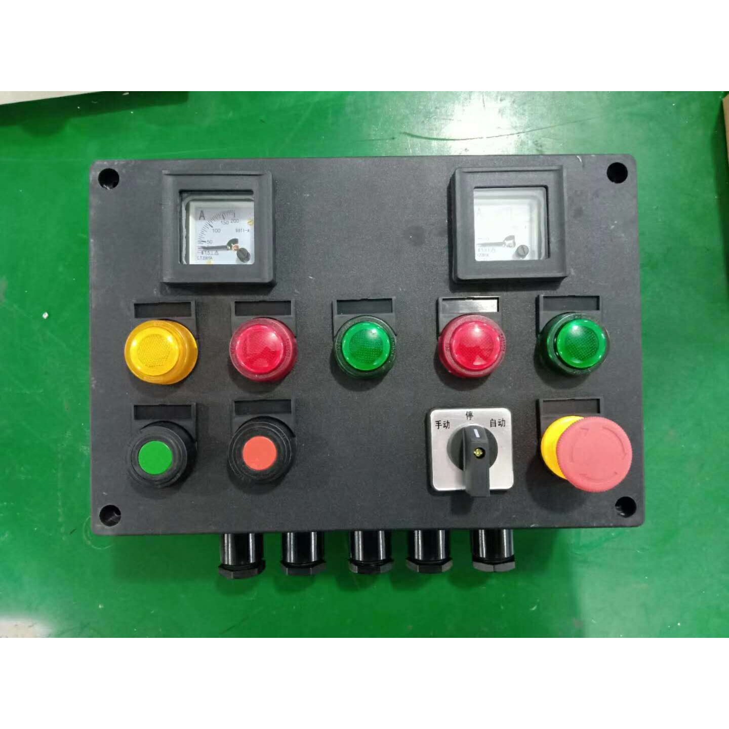 BZC8050防爆防腐操作柱A2D3K1防水防尘工程塑料操作箱 三防按钮箱
