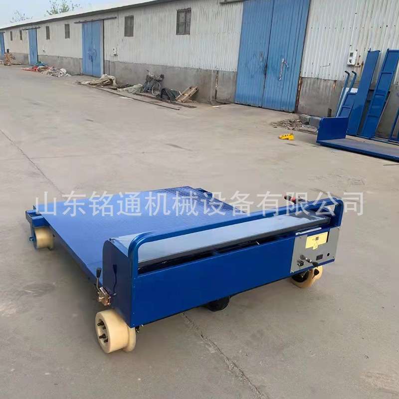 150*80铁路电动轨道车尼龙轮平板搬运车可遥控 大棚铁轨运菜车
