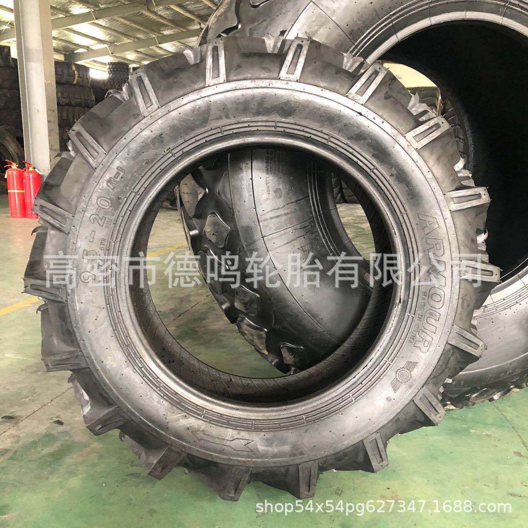 供应农机具轮胎 9.5-20 人字农业轮胎 11.2-20