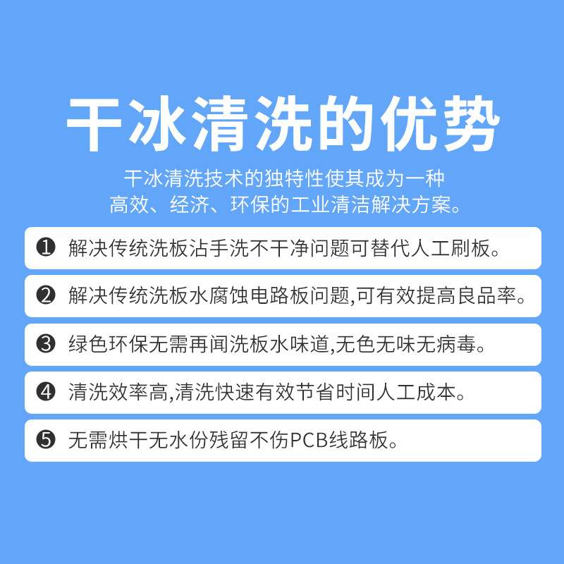 pcba电路板干冰清洗机塑胶塑料件产品去毛刺机工业模具污渍残胶